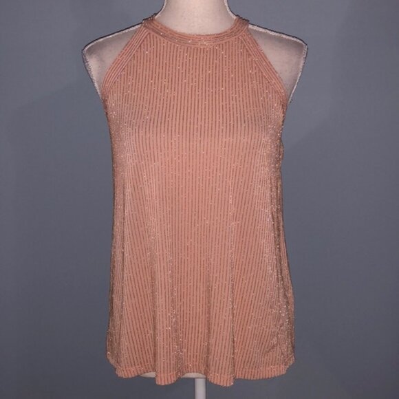 W5 metallic striped tank top - Picture 1 of 7